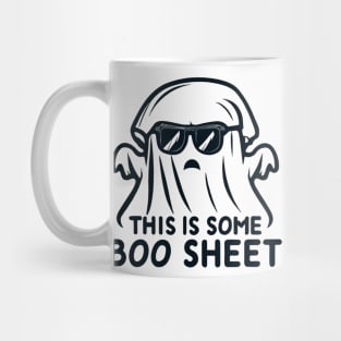 This Is Some Boo Sheet Halloween Ghost Mug